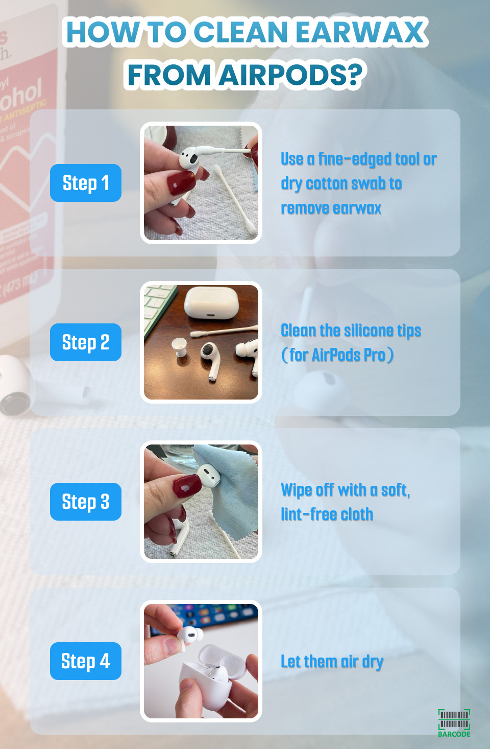 How to Clean Earwax from AirPods without Damaging Them?